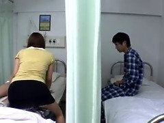 Japanese wifey at polyclinic