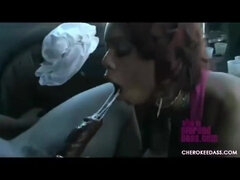 Hot kinky sluts - sex party in the bus