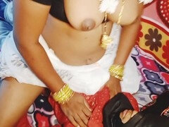 Telugu aunty indulging in a steamy session with Sonali