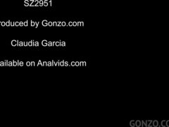 PAWG Claudia Garcia brutal gangbang porn