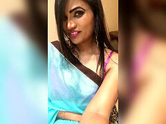 Desi Indian girl MK Boina steaming live MMS