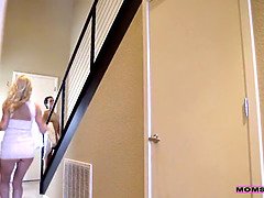 Stepmom Alexis Fawx helps sleepwalking son-in-law xander corvas