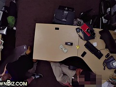 Gay pawn 3some Ass Fucked In The Traders Office