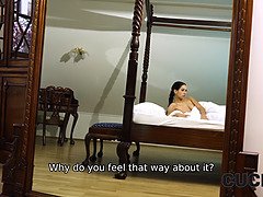 Experience the first time you tape your cuckolding partner as he watches her hot Russian wife get rammed by her first guy