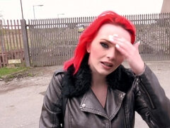 Jasmine James is an unforgettable British whore with red hair