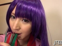 Playsome idol yuuki itano gets figure groped