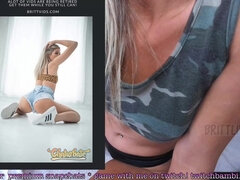 Charming teen lustful webcam porn