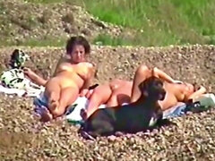 German Hot MILFs on Nude Beach
