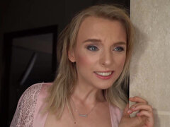 Lily Ray offers her fresh teen pussy to an old guy