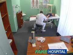 FakeHospital Innocent blonde gets the doctors massage