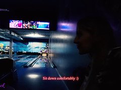 Remote vibrator in bowling with buddies - letty ebony