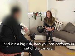 Fake Agent (FakeHub): Hot Waitress on the Casting Couch