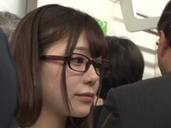 Japanese schoolgirl public fucking in metro