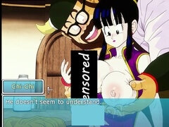 Naughty Dragon Ball Z-themed adult game - Kamesutra Erogame 93 teaches my neighbor the art of breastfeeding