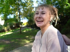 GERMAN SCOUT - FIRST ASS FUCKING CREAMPIE I TINY GIRL JULIA JUICE I GERMAN DREADLOCKS - German