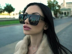 Brunetta, Macchina, Schizzo di sborra, Hardcore, Hd