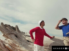 Culo, Pompino, Brunetta, Sega, Hardcore, Donna con pene, Terzetto, Bagnata