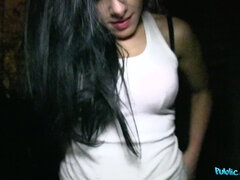 Sexy Shopaholic Fucks For Gift Card - young brunette slut Alex Black