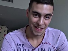 Gay Latino gets pounded without a condom for a fee after a blowjob in POV video