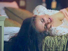 Female-orgasm, mom, home-alone