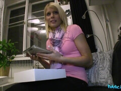 Gorgeous Blonde Wins A Prize And A Thick Hard Cock 1