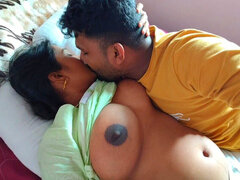 Hot Bhabhi & Hot Boy Creampi Pussy Fucking Young Boy - Beautiful Bhabhi Boobs Suking Young College Boy - Hot Desi XXX Hindi.