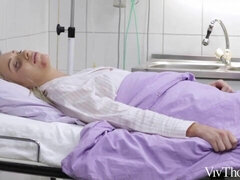 Stellung 69, Arsch, Blondine, Puppe, Lesbisch, Milf, Krankenschwester, Strümpfe