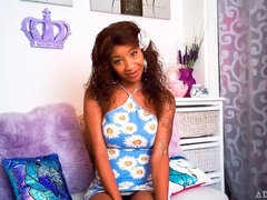 항문, 흑갈색 머리, 에보니, 핑거링, 갈라지는, 혼자, 청소년, 장난감들