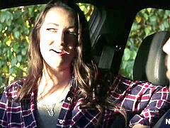 Amerykański, Łazienka, Duży kutas, Czarny, Obciąganie, Brunetka, Wytrysk, Nastolatki