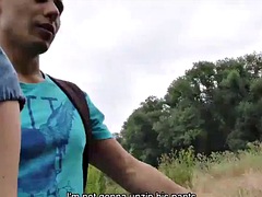 아마추어, 흑갈색 머리, 오쟁이 진 남자, 인도인, 야외의, 셀카, 공개적인, 청소년