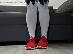 Красивые, Женское доминирование, Фетиш, Белье, Нейлон, Колготки