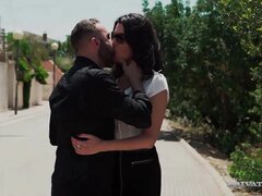 Anal, Lækker, Sædskud, Datter, Komme på ansigtet, Strømper, Trekant, Bryster