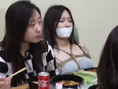 Azjatka, Związanie dyscyplina & dominacja uległość, Niewola, Brunetka, Chiński, Fetysz, Kneblowanie, Grupa