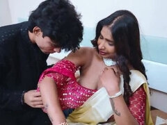 Durva, Csalás, Közelkép, Házi készítésű, Indiai, Durva, Szoros, Feleség