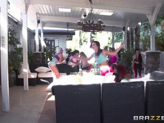 Appetizing glamour MILFs mind-blowing porn movie