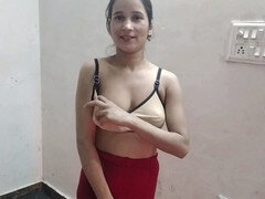 素人, バイセクシャル, 大学生, 自家製, インド人, 小柄, ストッキング, ティーン