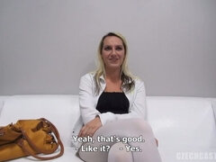 Blondinka, Češka, Milf, Vibrator