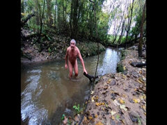 Naked in the Stream