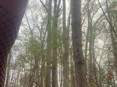 Amatør, Amerikansk, Kvindedreng, Udendørs, Shemale, Solo