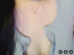 Asiatique, Coréenne, Masturbation, Adolescente, Nénés