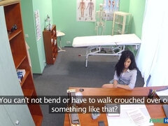 Rumpe, Kukk suging, Doktor, Sykepleier, Kontor, Synsvinkel, Uniform, Kikker