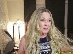 Αμερικάνος, Βρετανός, Συνδυασμός, Θηλυκός, Ώριμη, Οργασμός, Μουνί, Πουτάνα