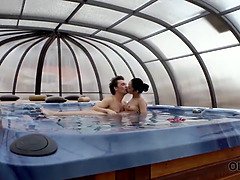 Brunette, Ældre lækkre kvinde, Mor jeg gerne vil kneppe, Mor, Naturlige bryster, Fisse, Stedmor, Teenager