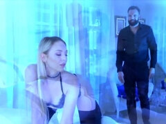 18 anni, Tette grandi, Brunetta, Schizzo di sborra, Pisello, Grezzo, Magra, Tette