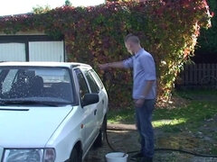 18, デカパイ, ブロンド, チェコ, お婆さん, Hd, 旦那, 公共