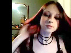 Emo, Goth, Masturbazione, Figa, Ragazza, Giochi