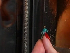 Amatör, Bbw stor vacker kvinna, Utomhus, Solo