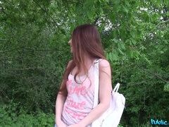 Amatööri, Suihinotto, Auto, Ulkona, Näkökulma pov, Julkinen, Pillu, Venäläinen