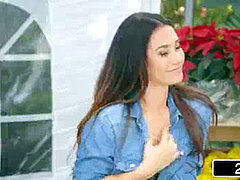 Cumizás, Gesztenyebarna, Csalás, Latin lány, Szabadban, Nyilvános, Nuni