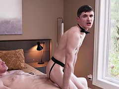 アナル, 緊縛, ゲイ, 下着, ガリガリ